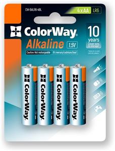 ColorWay Alkaline Power AA, 4ks, blister