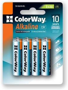 ColorWay Alkaline Power AA, 8ks, blister