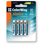 ColorWay Alkaline Power AAA, 4ks, blister