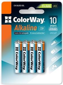 ColorWay Alkaline Power AAA, 8ks, blister