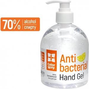 ColorWay antibakteriálny gél na čistenie rúk, 500 ml