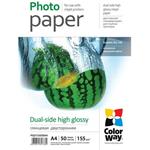 ColorWay Fotopapier obojstranný lesklý 155g/m2, A4, 50ks