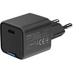 ColorWay GaN Mini AC nabíjačka, 25W, PD Port, PPS, USB-C, čierna