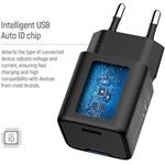 ColorWay GaN Mini AC nabíjačka, 25W, PD Port, PPS, USB-C, čierna