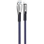 ColorWay kábel USB Apple Lightning (zink alloy) 2.4A 1m, modrý