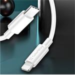 ColorWay kábel USB-C Apple Lightning 3A 1m, biely