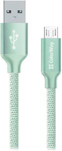 Colorway kábel USB MicroUSB 2.1A 1m, mäta