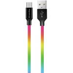 ColorWay kábel USB MicroUSB 2.4A 1m, farebný