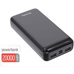 ColorWay powerbanka, 20 000 mAh Slim, čierna