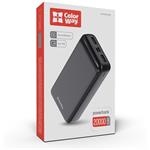 ColorWay powerbanka, 20 000 mAh Slim, čierna