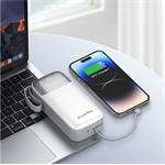 ColorWay powerbanka, 30 000 mAh Powerful (USB QC3.0 + USB-C Power Delivery 22.5W), biela