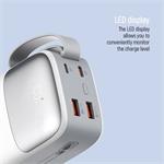 ColorWay powerbanka, 30 000 mAh Powerful (USB QC3.0 + USB-C Power Delivery 22.5W), biela