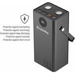 ColorWay powerbanka, 60 000 mAh Powerful, USB QC3.0 + USB-C Power Delivery 65W, čierna