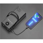 ColorWay powerbanka, 60 000 mAh Powerful, USB QC3.0 + USB-C Power Delivery 65W, čierna