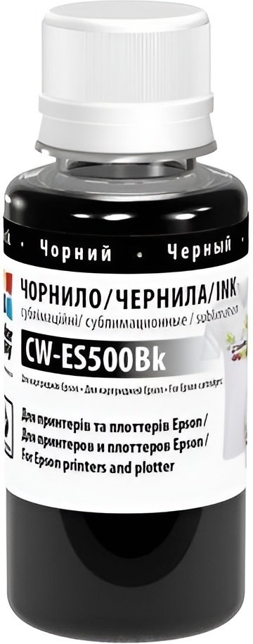 ColorWay sublimačný atrament, 100ml, black