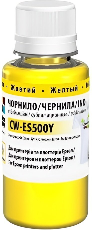 ColorWay sublimačný atrament, 100ml, yellow