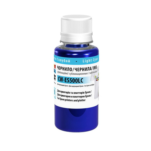ColorWay sublimačný atrament, 200ml, light cyan