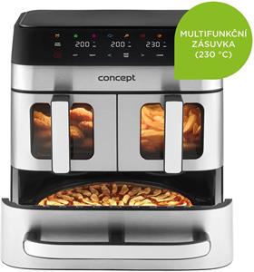 Concept FR9000 PIZZA TRIO, teplovzdušná fritéza, 18,5 l