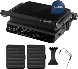 Concept GE3600, kontaktný gril s teplotnou sondou