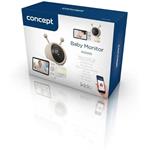 Concept KD5010 KIDO, detská pestúnka s kamerou a LED osvetlením