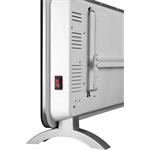 Concept KS4010, konvektor sklenený s montážou na stenu a diaľkovým ovládaním, čierny