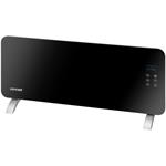 Concept KS4010, konvektor sklenený s montážou na stenu a diaľkovým ovládaním, čierny