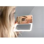 Concept KZ2010, kozmetické zrkadlo vreckové s LED, biele