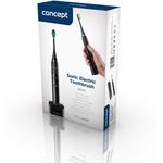 Concept PERFECT SMILE ZK7011, sonická zubná kefka s cestovným puzdrom, čierna