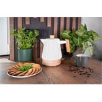 Concept RK0090, keramická rýchlovarná kanvica, 1,5 l, biela