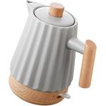 Concept RK0091, keramická rýchlovarná kanvica, 1,5 l, svetlo sivá