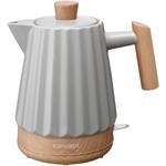 Concept RK0091, keramická rýchlovarná kanvica, 1,5 l, svetlo sivá