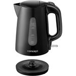Concept RK2381, rýchlovarná kanvica plastová, 1,7 l, čierna