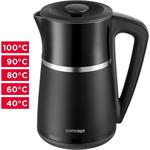 Concept RK3100, rýchlovarná kanvica s reguláciou teploty, 1,7