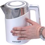 Concept RK3170, rýchlovarná kanvica s termoreguláciou, 1,7 l, biela