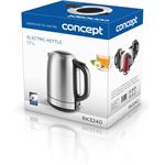 Concept RK3240, rýchlovarná kanvica nerezová, 1,7 l