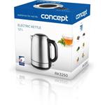 Concept RK3250, rýchlovarná kanvica nerezová, 1,2 l