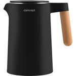 Concept RK3301 Salt & Pepper, rýchlovarná kanvica, 1,5 l, čierna
