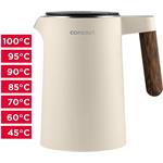 Concept RK3304 NORWOOD, rýchlovarná kanvica s reguláciou teploty, 1,5 l, vanilková