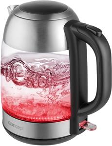 Concept RK4080, rýchlovarná kanvica sklenená, 1,7 l
