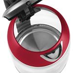 Concept RK4081, rýchlovarná kanvica sklenená 1,7 l, červená