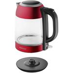 Concept RK4081, rýchlovarná kanvica sklenená 1,7 l, červená