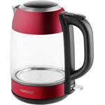 Concept RK4081, rýchlovarná kanvica sklenená 1,7 l, červená