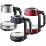 Concept RK4082, rýchlovarná kanvica sklenená, 1,7 l, tmavý nerez