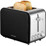 Concept TE2052 BLACK, hriankovač nerezový, čierna