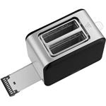 Concept TE2052 BLACK, hriankovač nerezový, čierna