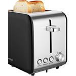 Concept TE2052 BLACK, hriankovač nerezový, čierna