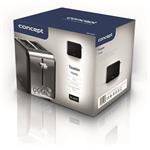 Concept TE2052 BLACK, hriankovač nerezový, čierna