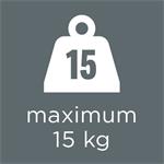 Concept VK5711, digitálna kuchynská váha, 15 kg, biela