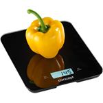 Concept VK5712, digitálna kuchynská váha, 15 kg, čierna