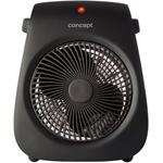 Concept VT7041, teplovzdušný ventilátor, čierny